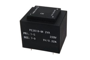 Transformator do druku PE3018-M-2VA/230V/15V