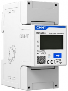 Chint DDSU666 Modbus MID licznik dwukierunkowy 1F 220/230V 5(80A) RS485 MID