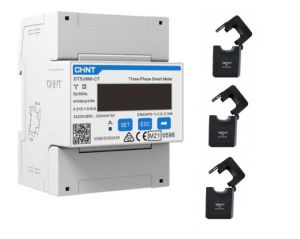 Trójfazowy licznik Chint DTSU666CT + 3× Przekładnik prądowy SCT024TS 300/5A